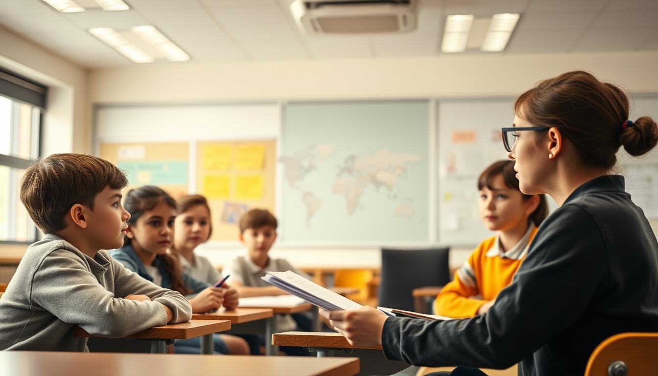Student preparing for exams with study materials